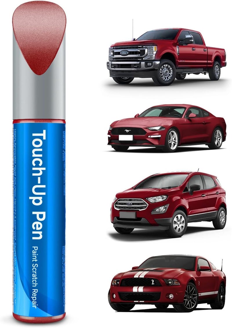 RSACET RR Ruby Red Metallic Tricoat Touch Up Paint Compatible with Ford Exact Match Touch Up Paint Car Scratch Repair - Image 1